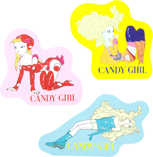 CANDY GIRL ダイカットメモ